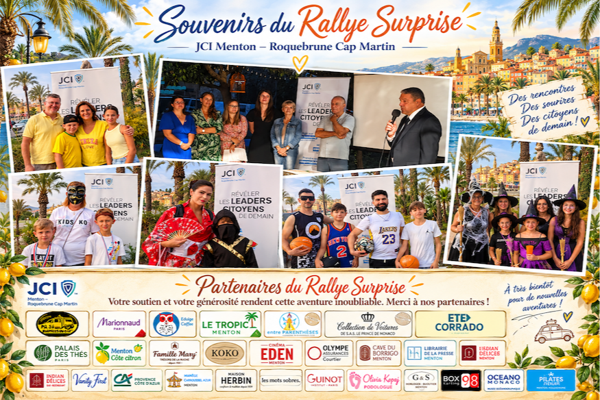 La JCE Menton - Roquebrune Cap Martin a réuni plusieurs générations autour du « Mini Rallye Surprise : La tribu réunifiée »
