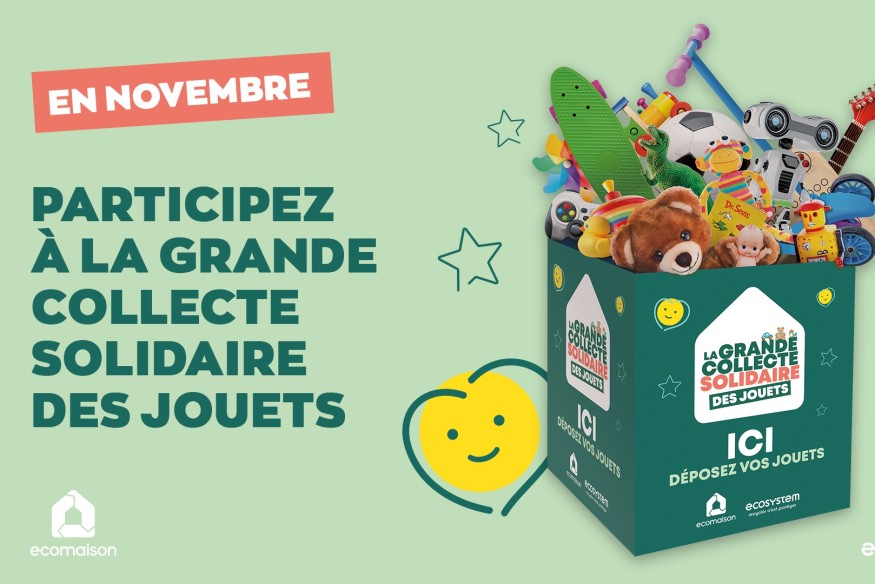 LA COMMUNAUTÉ DE LA RIVIERA FRANÇAISE ORGANISE « LA GRANDE COLLECTE SOLIDAIRE DES JOUETS »